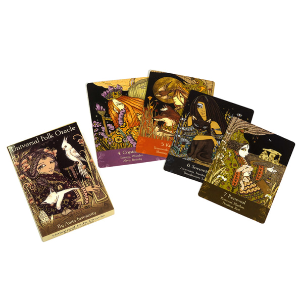 Universal Folk Oracle Card Tarot Fate Divination Board Game
