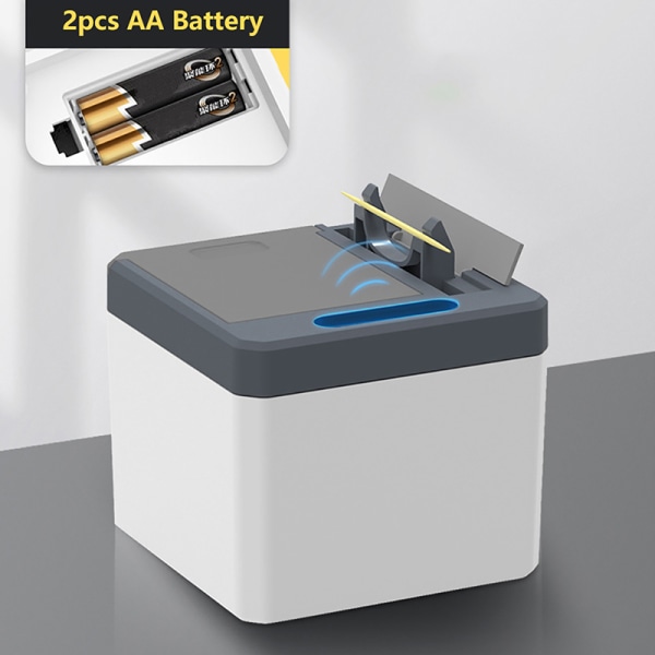 Automatisk Elektrisk Tandpetare Box Hållare Container Portable Grå Gray