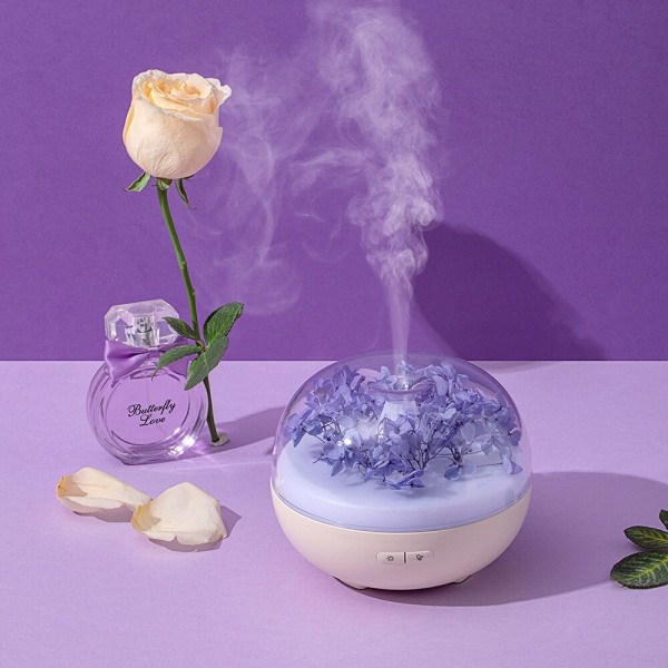 aromaterapi luftfuktare hushållsprodukter med lila blå purple blue