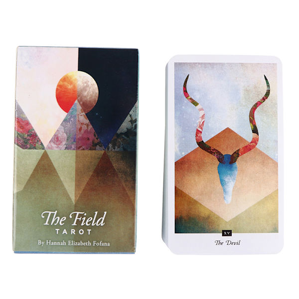 The Field Tarot Cards Prophecy Divination Deck Party Underhållning Flerfärgad en one size