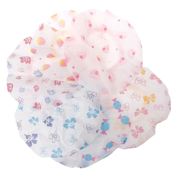 Elastisk cap Justerbar skönhetssalong Spa duschhattstillbehör