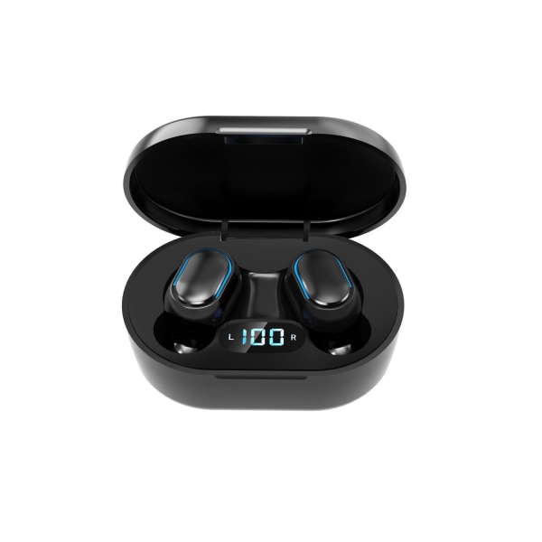 Trådlöst 5.0 Bluetooth Headset Digital Display Stereo