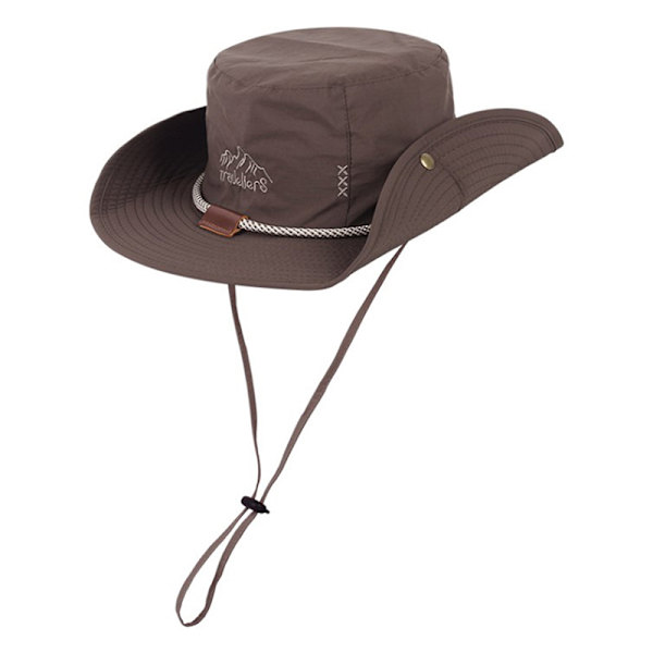 Fiskarhatt för män och kvinnor som andas sommarhatt Army green Khaki