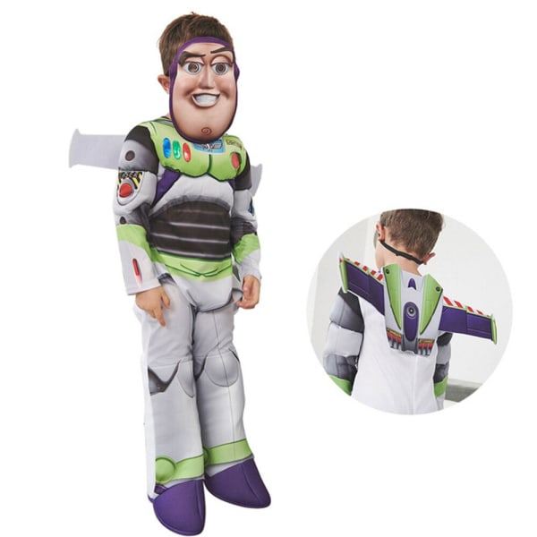Buzz Lightyear Dräkt Barn Halloween M XS