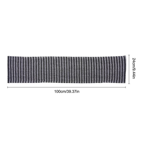 Gnuggande Tvättlapp Bad Nylon Handduksborste För Rygghanddukar svart 110*24cm