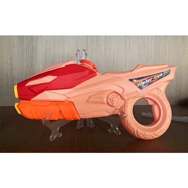 Sommarpool barnleksaker blå pink