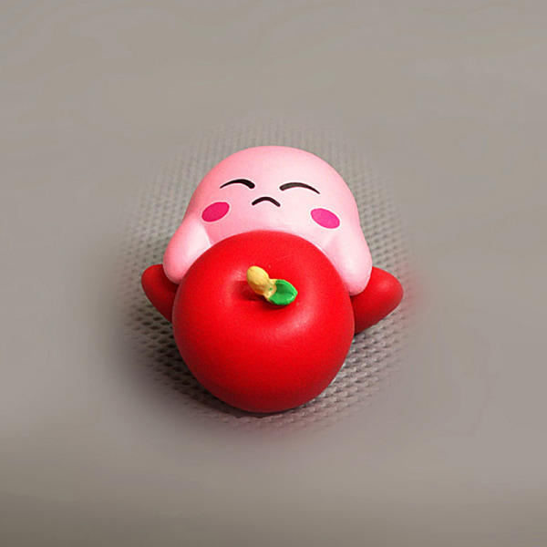 6:a Kirby Actionfigurer Leksaker Rosa Kirby PVC Figurleksaker