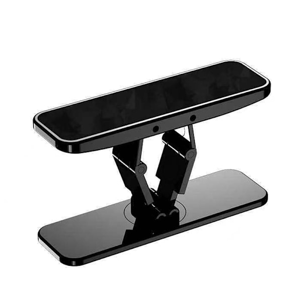 Metalltelefonstativ 360 Rotate Kickstand Mini Folding Mount Holde Silver Black