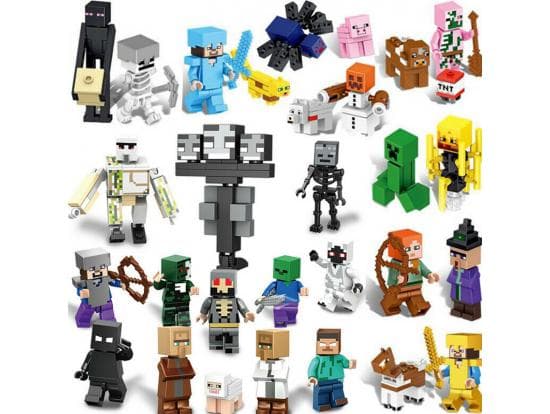 Minecraft Minifigure Set 29 Minifigurer barngåva