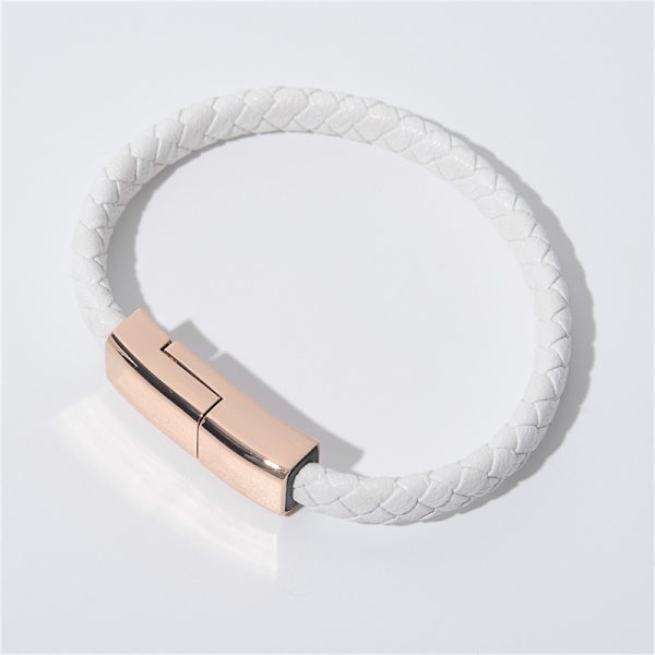 Datakabel USB -armband Lämplig för Android typ-c Brun Android 20cm