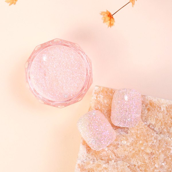 Nail Powder Candy Color Broken Diamond Powder Glitter Paljetter Sugar Powder [No. 1]]