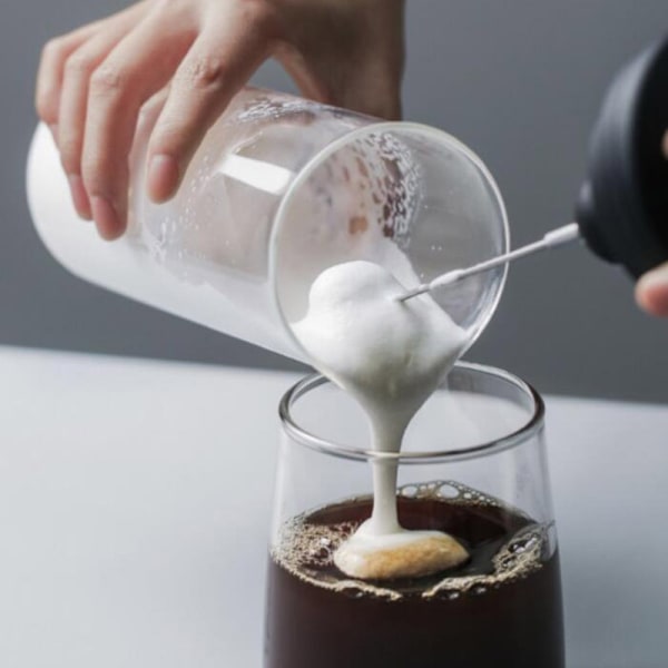 Mjölkskummare Electric Foamer Coffee Foam Maker Milk Shake Mixer