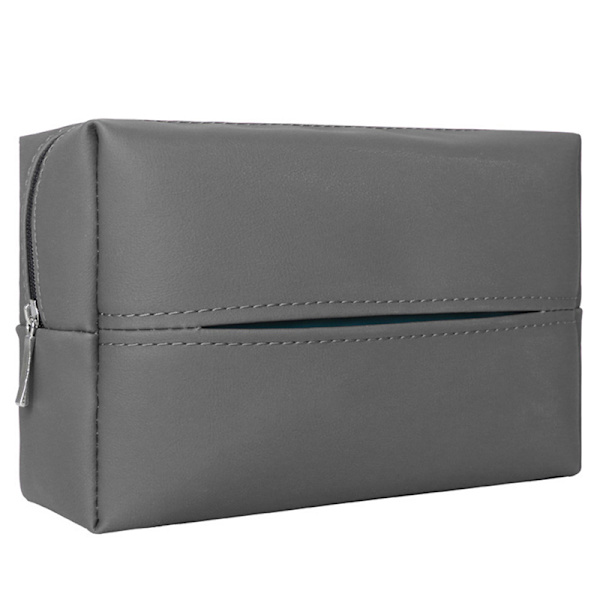 Bil Tissue Box Hållare Bil Armstöd Servett Box Green Gray