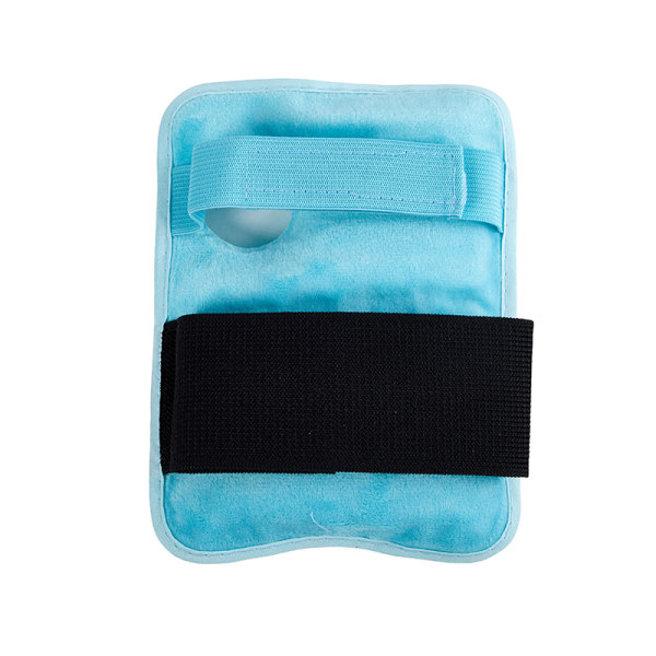 Återanvändbar Gel Ice Pack Ankel Handled Fot Smärtlindning & rem Blue Blue