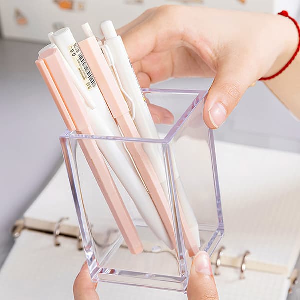 Make Up Organizer Plast Makeup Borste Pot Borstar Förvaring För B A