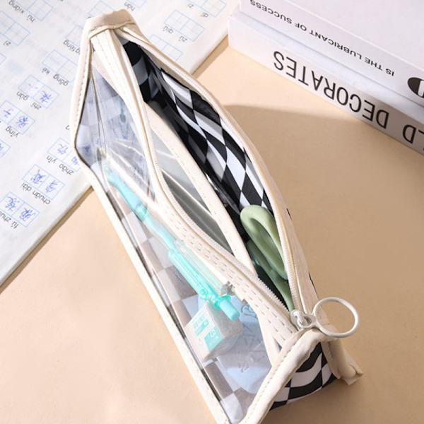 Lattice Case rutmönster Vattentät förvaring ej transparent transparent