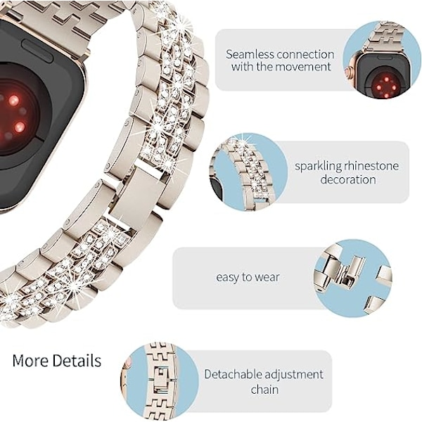 Ersättningsband för iwatch Rem 42mm 44mm 45mm för iwatch SE