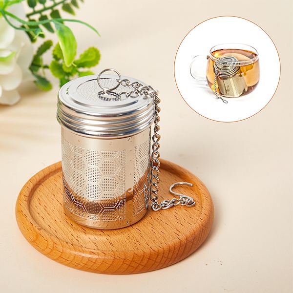 1 st teinfuser kökssil Återanvändbart mesh