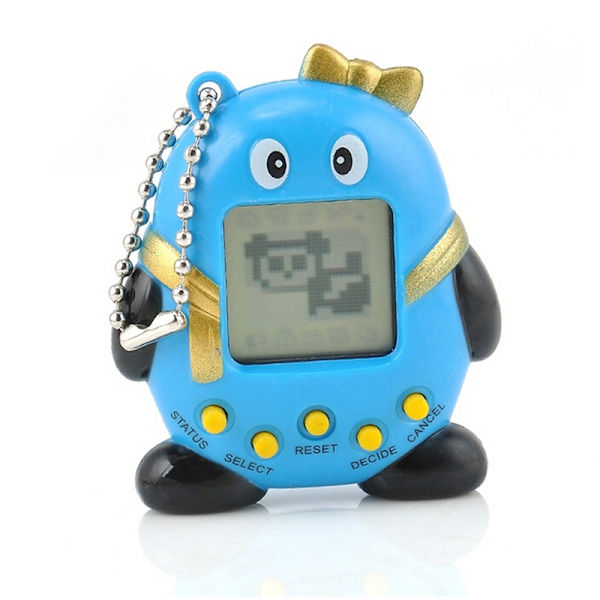 4st Tamagotchi 168 husdjur i 1 virtuell cybernostalgisk husdjursleksak T Färg Slumpmässig One Size