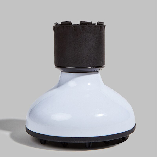4,2-5,8 cm lockigt hår diffusor big wave verktyg vit white