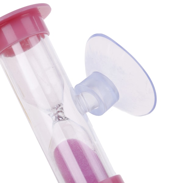 Tandborste Swivel Sand Timer 2 Minuter Shower Timer Kids Mini Blue Pink