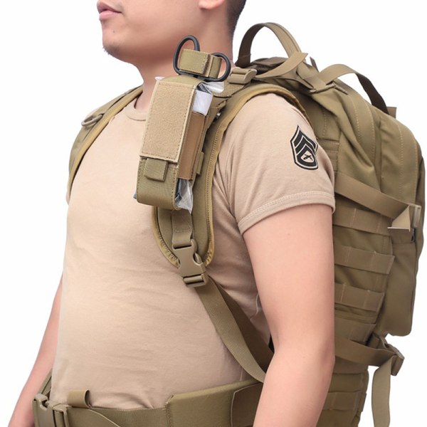 Tactical Tourniquet Pouch Outdoor Emergency Bag svart