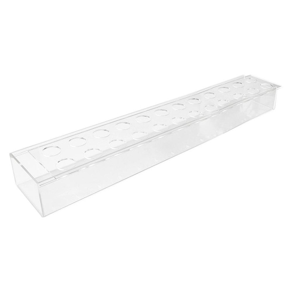 Klar akryl blomvas rektangulär blommor Mittpunkt för Din Transparent 60*10*6,5cm Transparent2 60*10*6.5cm