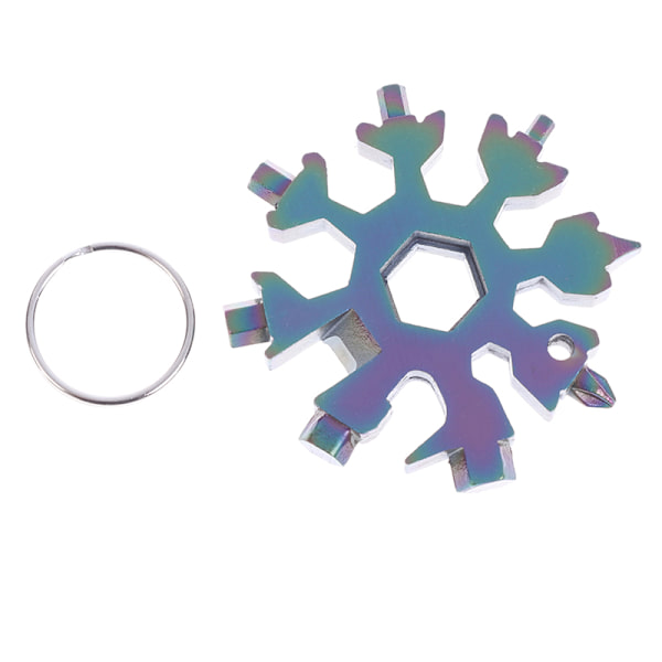 18-i-1 Snowflake multiverktygsverktyg Multicolor