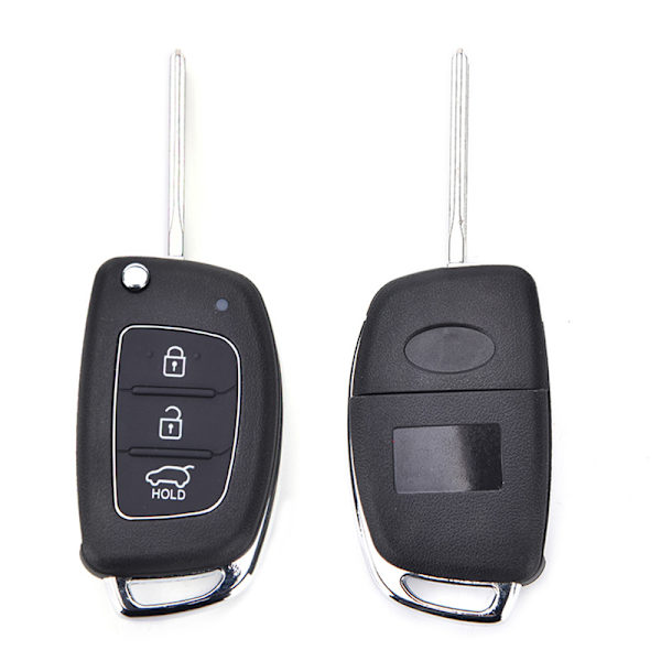 Flip Key Shell passar för HYUNDAI ix45 Santa Fe Case Fo