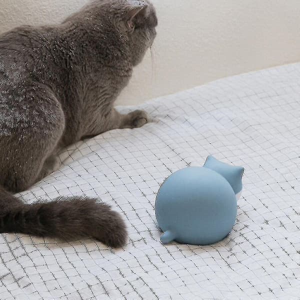 Tecknad Cat Shape Varmvattenpåse Silikon Handvärmare