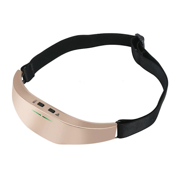 Elektrisk Huvudvärk Migrän Relief Head Massager Sömnvård guld 195cm * 95cm * 45cm