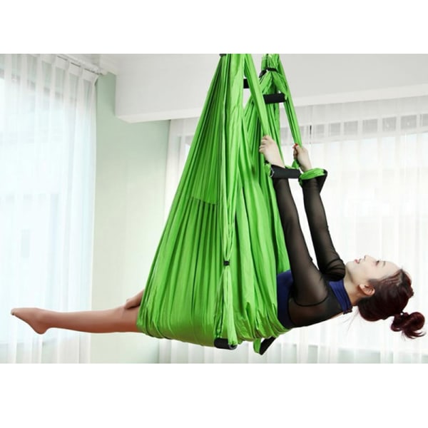 Yoga Swing Trapeze- Gravity Yoga Hammock Inversion för antenn Lila