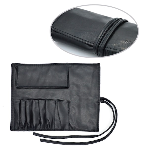 Bärbar Makeup Brush Organizer Sminkborsteväska