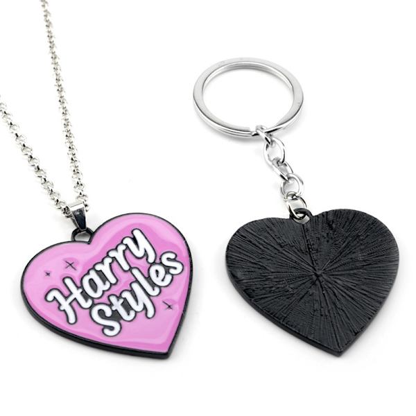 Harry-Styles halsband för kvinnor choker kedjor hjärtat hänge A3 A3