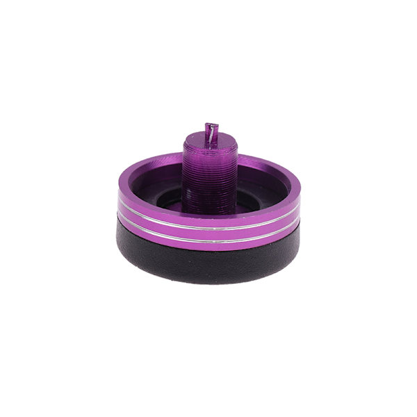 Cap för fiskespö Aluminium Kork Spö Butt Cap Lila Purple