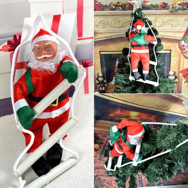 Jultomten klätterrepstege Heminredning 3st 2pcs