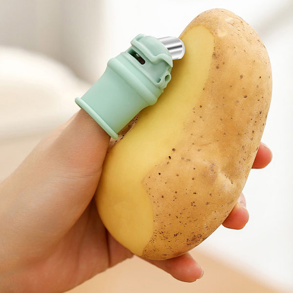 Thumb Finger Protector Vegetabilisk Bladesax