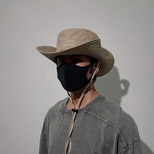 Fiskarhatt för män och kvinnor som andas sommarhatt Army green Khaki