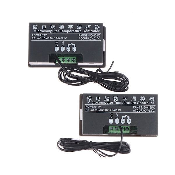 Digital temperaturkontroll LED-termostat 24v 12v