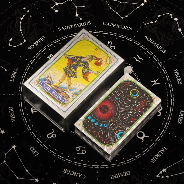 Tarot Oracle Card Divination Fate Tarot Deck Spelkort OneSize