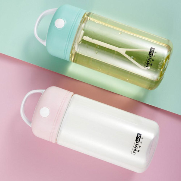 380 ml automatisk blandningskopp elektrisk proteinshakerflaska grön 380ml green