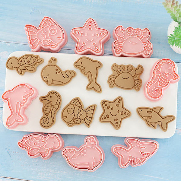 8st Ocean Animal Cookie Form Biscuit DIY Cake Tools