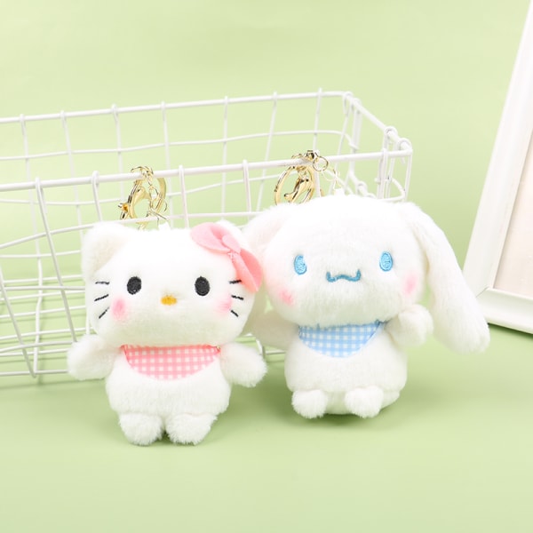 Kawaii Sanrio Cinnamoroll My Melody Kuromi Plush Doll Fluffy St D A