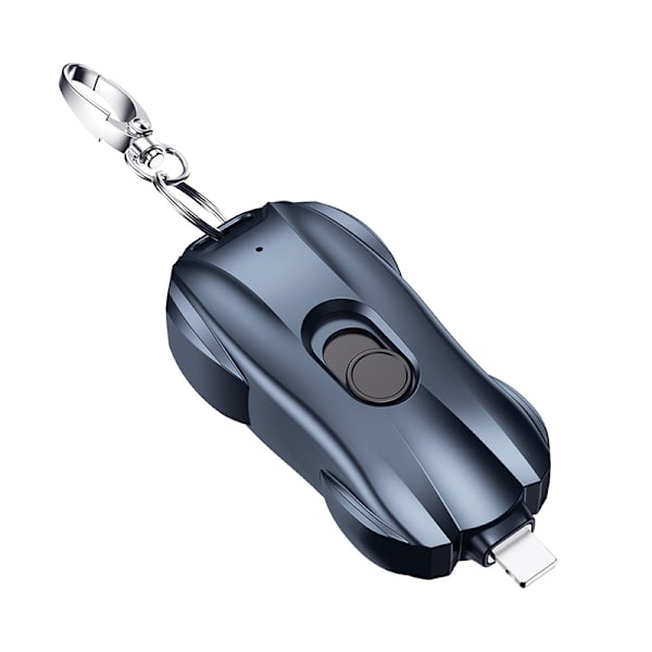 1500mah Nyckelring Bärbar Laddare Type-C Mobile Power Blue Ios Blue Type-c