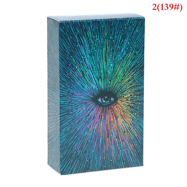 2021 Retro Tarot-kortlek Spådomsspådom Oracle Ca Multicolor 2(139)