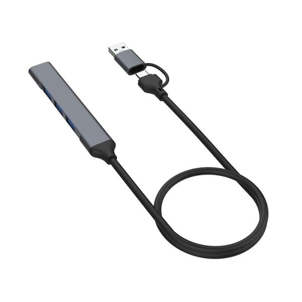 USB Typ C HUB Dock 3.0 USB 3.0 2.0 Hub 4 portar Multi Splitter