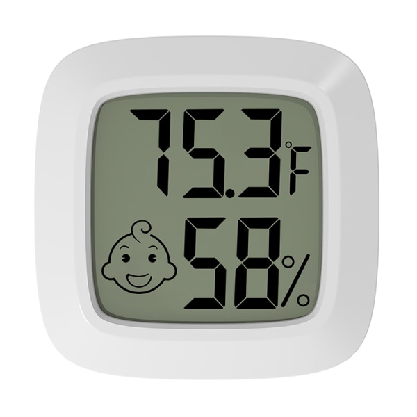Inomhustermometer LCD digital temperaturhygrometer 2(Fahrenheit)