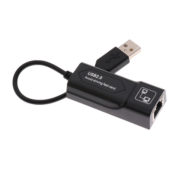 USB Ethernet Adapter USB 2.0 nätverkskort till RJ45 Lan 100Mbps