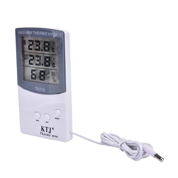 Digital LCD-termometer för inomhushem Hygrometer Temperaturmätare