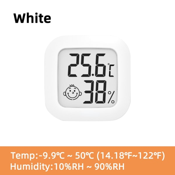 Mini LCD digital termometer elektronisk temperatursensor grön 43 x43mm green